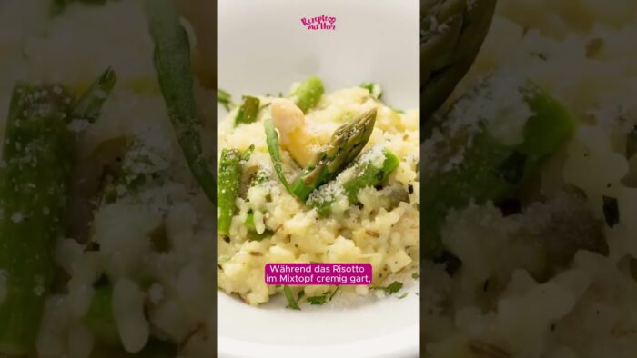 Cremiges Spargel-Risotto aus dem Thermomix® | Einfaches Frühlingsrezept #rezeptemitherz