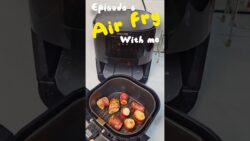 🍠 Crispy Air Fryer Sweet Potato Recipe | Healthy & Easy Snack 😍 #shorts