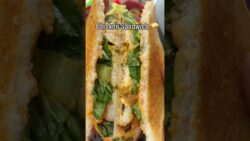 Crispy Chicken Sandwich in Air Fryer | Easy Homemade Chicken Burger Recipe 🍔🔥 #shorts