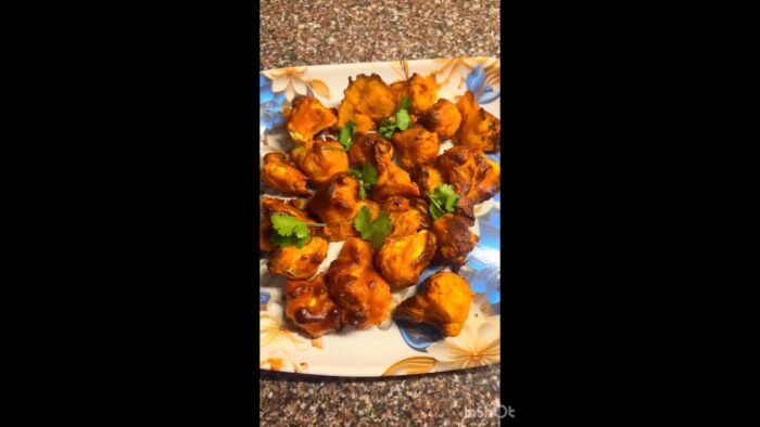 Crispy Gobi Pakoda in Air Fryer #shortvideo #trending #recipe #viral #airfryer