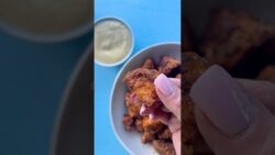 Crispy air fryer popcorn chicken better than takeaway