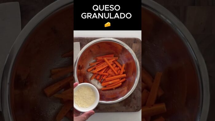 Deja de comer papas fritas 🚫 (Haz ESTO con zanahorias 🥕)