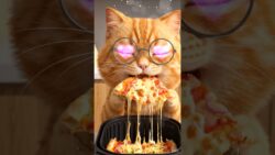 [Easy Recipe] 5-Min Tortilla Pizza (Air Fryer) 🍕🐾 / 초간단 또띠아 피자 / 5分で完成！ピザレシピ / ...