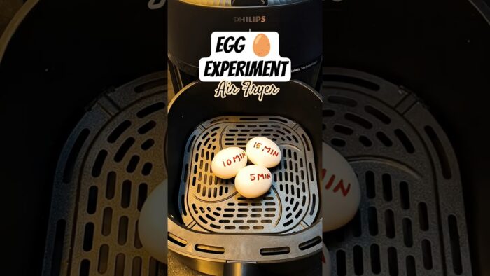 Egg Tricks In Air Fryer 🥚 #shorts #ytshorts #philips #asmr #healthy #food #youtubeshorts