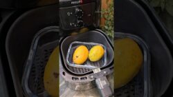 Eggless Mango Semolina Cake In Air Fryer #trending #viral #recipe #shorts