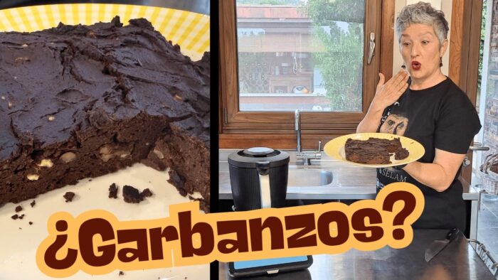 🍫 El BROWNIE más SALUDABLE del mundo en Thermomix® | Receta FIT con Garbanzos