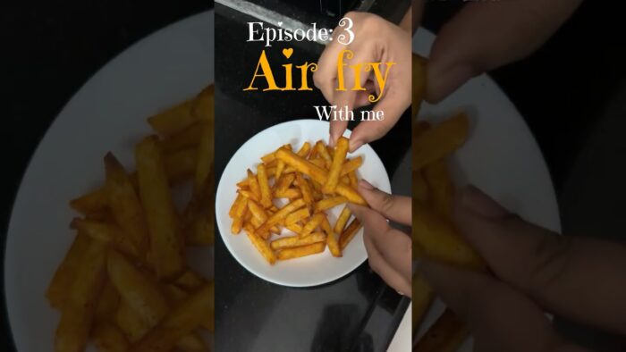 Ep:3 Airfryer with me #frenchfries #airfryer #food #airfryerrecipes #withoutoilrecipe #yt #shorts