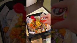 Fried rice in air fryer #airfryer #easyrecipes #easynutrition #friedrice #recipe
