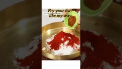 Fry your Fish in my way#recipe #food #cooking