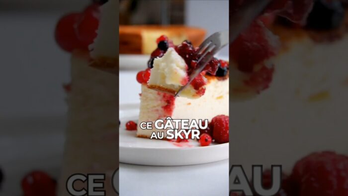 Gâteau au skyr au #thermomix