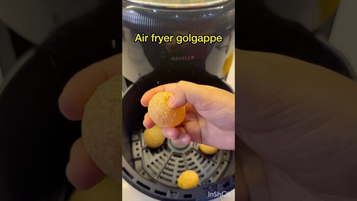 * “Golgappe… but made in an air fryer?! 😳” #airfryerrecipe
