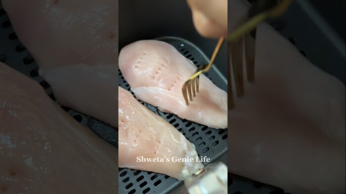 Healthy High Protein Barra Chicken Recipe in Air Fryer👌#shorts #viral #trending #youtubeshorts #yt
