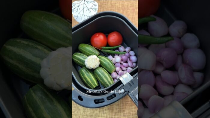 Healthy Parwal Chokha Recipe in Air Fryer #shorts #viral #trending #ytshorts #yt #reels #trending