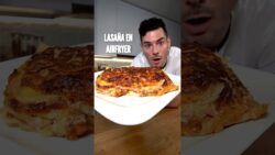 LASAÑA EN AIRFRYER #receta #recetas #airfryer