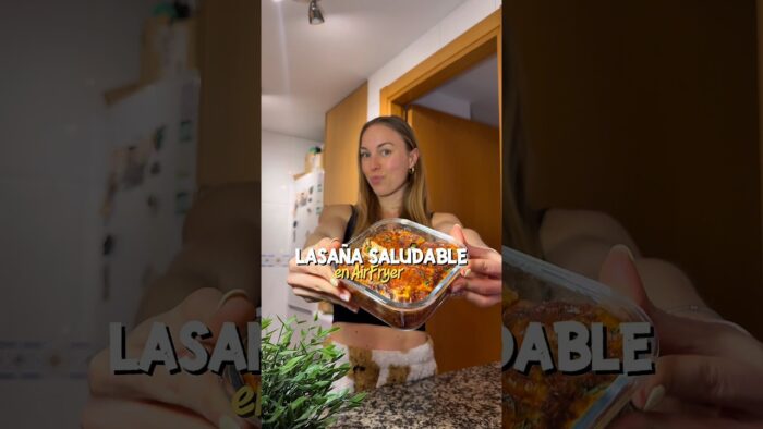 ✨LASAÑA SALUDABLE ✨en AirFryer !!