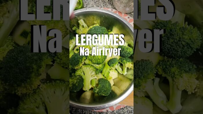 LERGUMES NA AIRFRYER #food #cookingathome #cooking #shorts #fitness