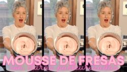 🍓 MOUSSE DE FRESAS EXPRÉS  en 2 MINUTOS con Thermomix® 🍓 Postre RÁPIDO y SEGURO 🔝