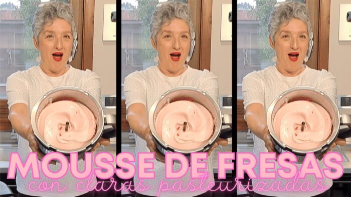 🍓 MOUSSE DE FRESAS EXPRÉS en 2 MINUTOS con Thermomix® 🍓 Postre RÁPIDO y SEGURO 🔝