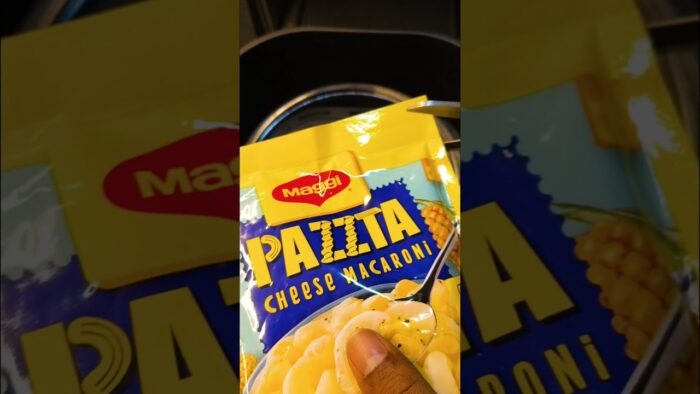 Maggi Cheese Macaroni Making Recipe #shorts #airfryer #snacks #food #instantrecipe #ytshorts #maggi