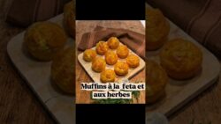 Muffins à la feta et aux herbes #food #recettethermomix #recipe #muffins
