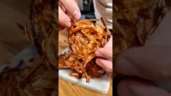NIDOS DE CEBOLLA CRUJIENTES 🧅😍 #Receta #RecetasFaciles #Aperitivo #Picoteo #RecetasEnAirfryer