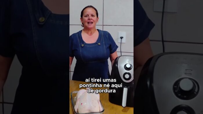 O Segredo Para um Frango Suculento na Air Fry #receitas