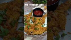 Oyster mushrooms in Chicken style😋|Airfryer Recipe#Snacks#Starter  #shortsfeed#shorta #ytshorts