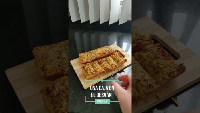 PAN DE AJO PICANTE CON QUESO EN AIRFRYER