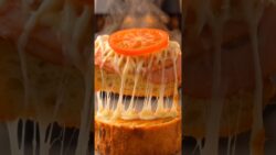 🔥 PÃO COM CARA DE PIZZA NA AIR FRYER | LANCHE RÁPIDO E CROCANTE 🍕🧀 #shorts