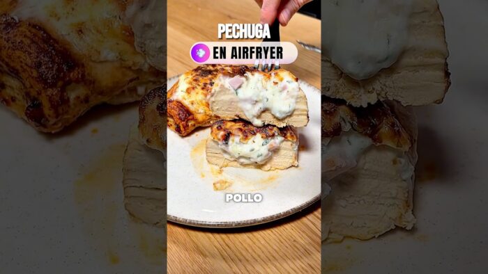 PECHUGA DE POLLO TOP 🤩🔝  #Airfryer  #Pollo #Polloenairfryer #Pechuga #freidoradeaire  #Recetastop