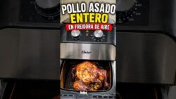 POLLO ASADO ENTERO en freidora de aire 🍗🔥
