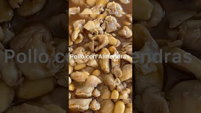 POLLO 🍗 CON ALMENDRAS 😋 CON THERMOMIX 6!!
