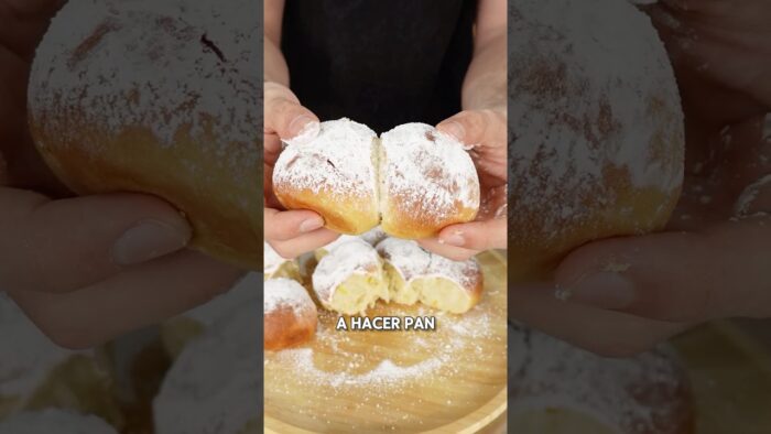 Pan en freidora de aire (SIN HORNO) — queda súper esponjoso #receta #pan #freidoradeaire #airfryer