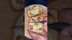 Pan tipo pizza en freidora de aire 😱🍕 ¡sin horno! #pan #pizza #recetasfaciles #comparte