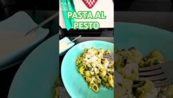 Pasta al pesto con #thermomix receta fácil y riquísima