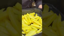 Patatas fritas casi sin aceite