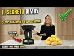 Pelare le patate con Bimby TM7