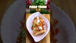 Pizza Tacos 🍕🌮  #shorts #pizza #tacos #food #airfryer #viral #recipe
