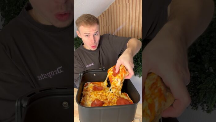 Pizza Toast Rezept aus dem Airfryer!😍 #rezepte #airfryer