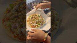 Pizza in airfryer #viral #food #cooking #recipe #shorts
