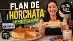 Postre viral: flan de horchata súper cremoso 🤯🇲🇽