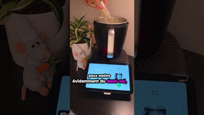 Quand tu entends parler du Thermomix, c’est souvent les velouté, les sorbets mais surtout sa purée !