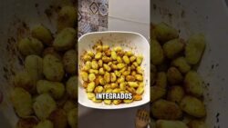 Recetas fitness: Ñoquis Air Fryer‼️#gym #fitness #entrenamiento #cambiofisico #gimnaso