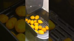 Roasted Baby Potatoes in Airfryer #shorts #airfryerrecipes #viral #recipe