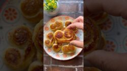 SIN HORNO – SIN AIRFRYER Palmeritas de Hojaldre 🥐