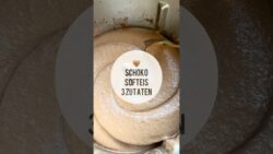 🍦🍫Schoko-Softeis ohne Sahne🤎