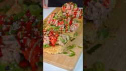 Spicy Tuna Crispy Rice 🍣🔥 #shorts