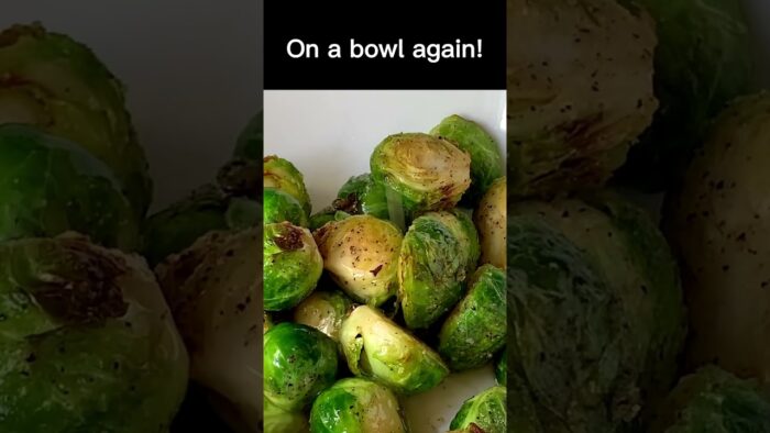 The SECRET to making Brussels Sprouts TASTE GOOD 🥦✨