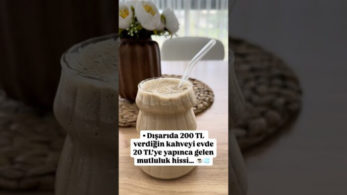 Thermomix ile soğuk kahve