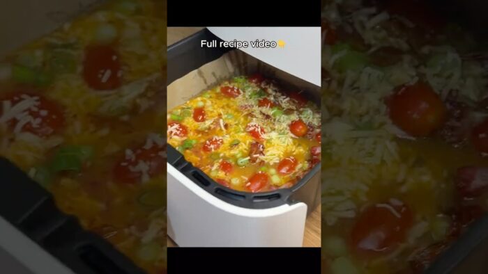 This Bacon Frittata Hack Is Actually Genius #shorts #airfryer #easyrecipes